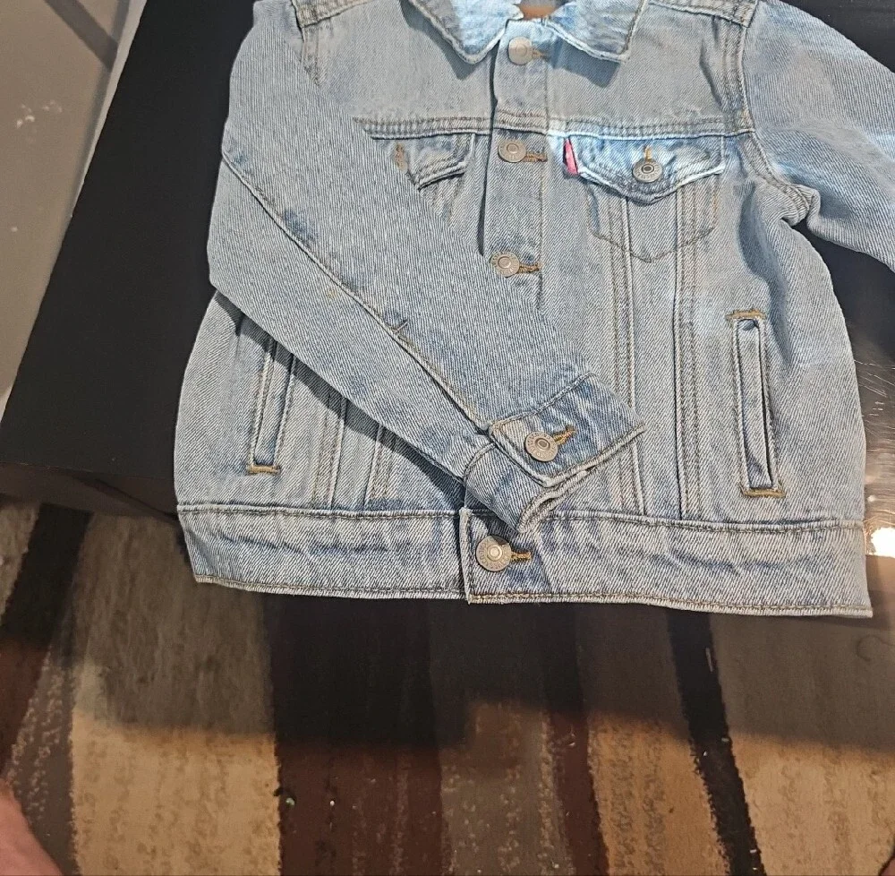Light Blue Kids Denim Jacket Levis 3T